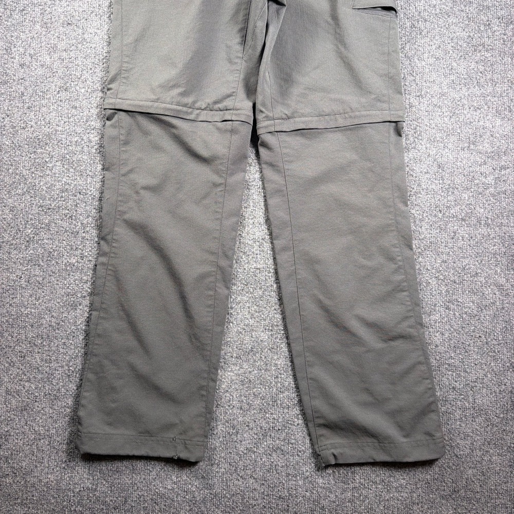 Columbia Silver Ridge Convertible Pants Womens 8 Gray Omni Shade Hiking Zip Off - Picture 2 of 16